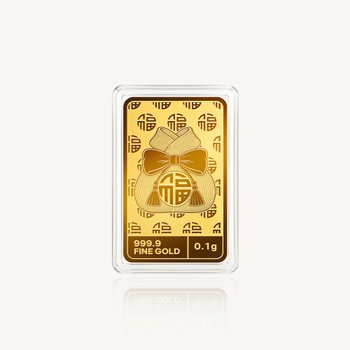 복주머니 골드바 24K 순금 0.1g