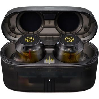 [해외] 오디오 테크니카 이어폰 ATH CKS30TW SOLID BASS 시리즈 무선 저지연 IP55 스켈레톤 279814