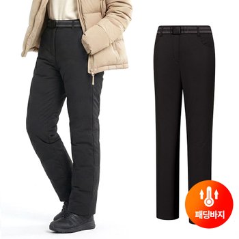 콜핑 2294PK558W 베이직 보온 경량 드라이 패딩 여자 겨울 등산바지