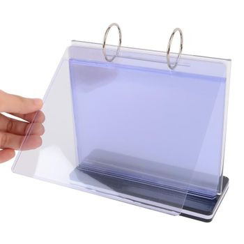 6매스탠드북 A6 스텐드북 양면꽂이 카다로그꽂이 사무실 3단 책꽂이 SYSMAX 마이미니 페이퍼박스