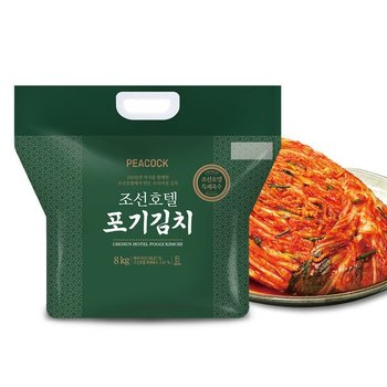 피코크 특제육수 조선호텔 포기김치 8kg(무료배송)