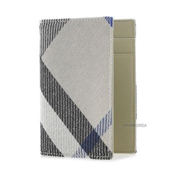 8089531 MS BATEMAN CJ1 A3888 SS25 남성 체크 폴딩 카드지갑 141364375