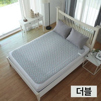 일월 핑크 라운드 카본 매트 더블