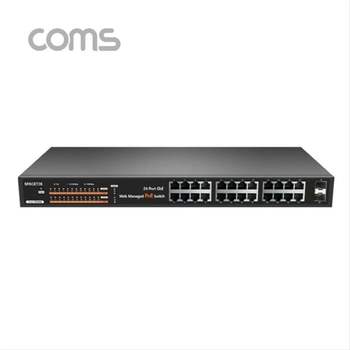 24포트 194ZRZ81 기가비트 GbE PoE 스위치허브 10 100 PR2400G