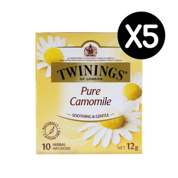 [해외] [트와이닝] 카모마일 허니 바닐라 허브 티백 15g 10개X5