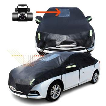 하프 바디커버 피아트 500 1호 블랙 자동차커버