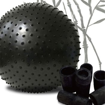 프로모릭스 참숯 마사지 짐볼 55cm 1P 발펌프 코어 참숯짐볼 임산부짐볼 잘안터지는짐볼