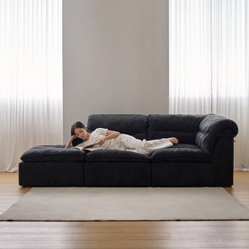 리보아 패브릭 4인용 카우치 모듈 소파