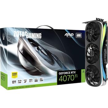 [해외] 영국 조텍 그래픽카드 Zotac Gaming GeForce RTX 4070 Ti AMP Extreme AIRO DLSS 3 12GB GDDR6X