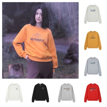 폴햄 여성 코숏 기모 그래픽 맨투맨  PHF 4TR2OlO