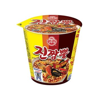 소컵라면 오뚜기 진짬뽕 75g 30개