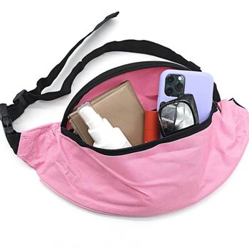 핑크 UD27CV58 허리쌕 동전 가방 힙쌕 스포츠