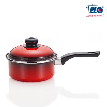 ELO 쿡포트 빨간 법랑 편수 냄비 16cm