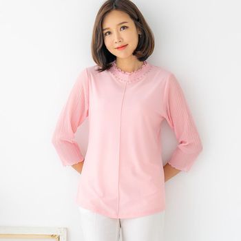 엄마옷 마담4060 러블리플리츠 엄마옷브랜드 블라우스-RMBL008002-..