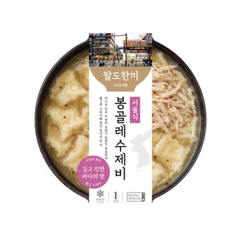 팔도한끼 서울식 봉골레수제비 223g x 7개