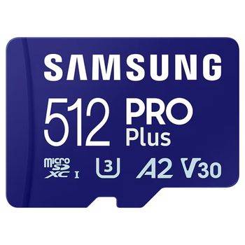 삼성전자 삼성 PRO Plus with Card Reader 마이크로SD 메모리카드 512GB
