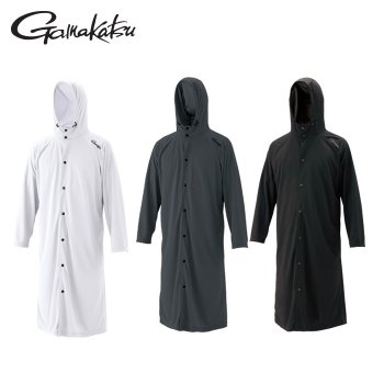 가마가츠 낚시복 방풍 햇볕차단 의류 롱 판초 GM-3551