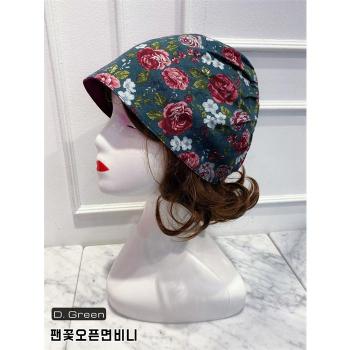 [이쁜] 팬꽃오픈 면비니 모자 (S8693414)