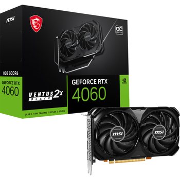 [해외] MSI GeForce RTX 4060 VENTUS 2X BLACK 8G OC VD8560