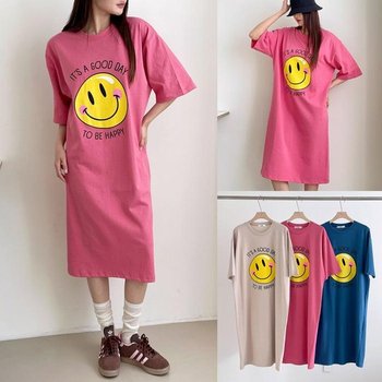 위쉬몰 LI 굿데이스마일원피스(X508H603) 빅사이즈