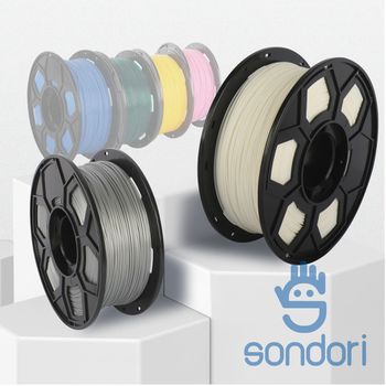 손도리 ECO 국산 PLA 1kg 인증제품 필라멘트 화이트 3D프린터 1.75mm