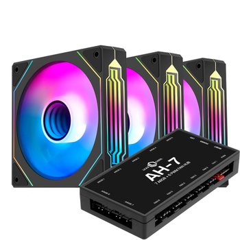 SEGOTEP NR12 ARGB PWM 블랙 3팩 키트