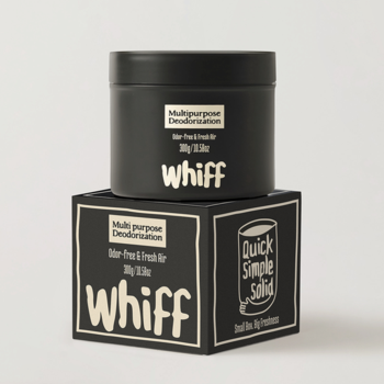 WHIFF 악취제거 다용도 탈취제 300g 부아누아 블랙 1개