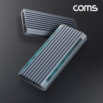 M.2 115GWG82 NVMe NGFF SSD 외장하드 케이스 원터치분리 RGB