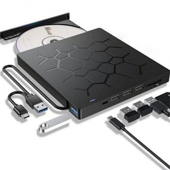 usb c 타입 외장 odd usb 3.0 cd dvd 롬 휴대용 레코더 노트북 랩탑