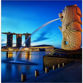 [자유투어]싱가포르 (나이트투어)/클락키+머라이언파크+슈퍼트리쇼+레이져쇼 [조호바루 출발]