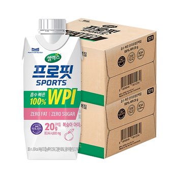 셀렉스 프로핏 웨이프로틴 드링크 복숭아 330ml 24팩