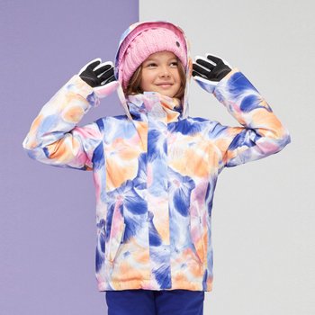 록시키즈  아동용  퍼포먼스테크 레귤러핏 스키복 자켓 화이트 (TD51JS014WBB)