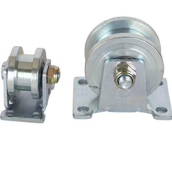 HK ㄷ레일 캐스터 바퀴 (고정-철) PRRD 4인치(65) (31103) / 내폭65mm 하중 1000Kg 철도 쫄대