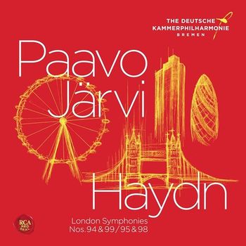 JOSEPH HAYDN - LONDON SYMPHONIES VOL. 2/ PAAVO JARVI 하이든: 교향곡 제94번 `놀람` 외 4개의