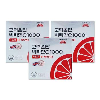 고려은단 비타민C 1000 이지+비타민D 120정 3개/mjc (S50613106)