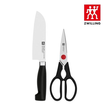 [즈윌링] 4스타 식도 가위 2종세트 (HK31118-160-41370) 벌크
