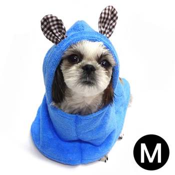 애견가운 블루 M 프린스 도그포즈