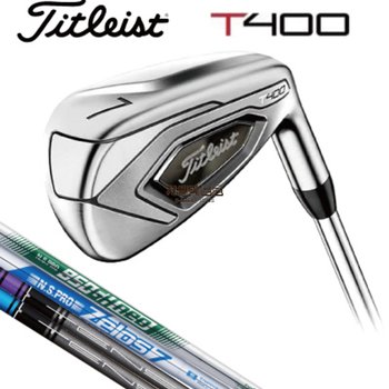 [해외] 타이틀리스트 T400 아이언 5개 세트 NSPRO Zelos7 6-P