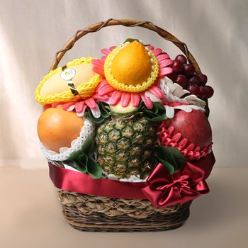 [신세계백화점][1/26일 순차출고][수도권 퀵배송] 마음 가득 과일바구니