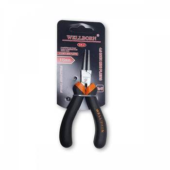 TBZ IS WELLBORN 블랙 원형 니들 펜치 4.5