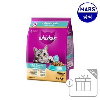 위스카스 건사료 실내묘용 3kg
