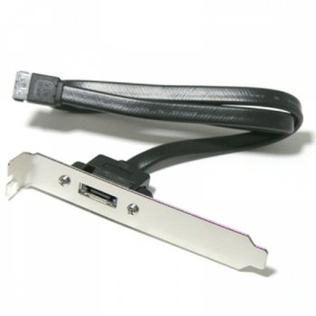 Coms eSATA 외장 전환 브라켓 eSATA전용50Cm P069 X ( 2매입 )