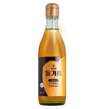 50년전통 저온압착 국산들기름 350ml