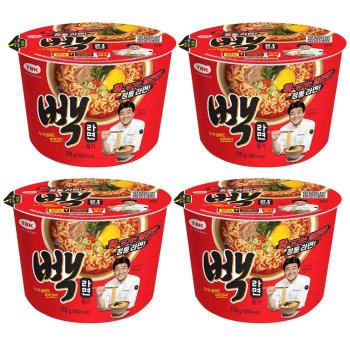 더본 빽라면 용기 110g 4개 (S53256149)