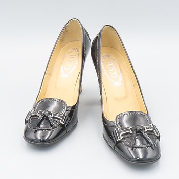 스미스마켓 토즈 페이던트 더블 T 펌프스 구두 K1601TD