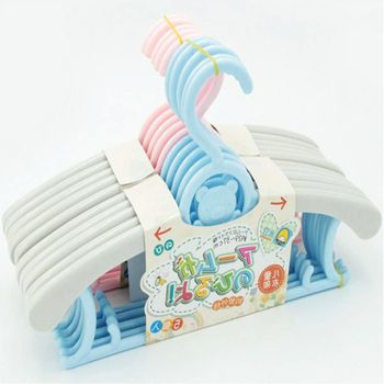 옷걸이5P OIE675X2 사이즈 조절 블루