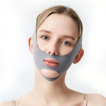 얼굴 리프팅 밴드 브이라인 밴드 홈케어 탄력 압박 보정 정리 턱선