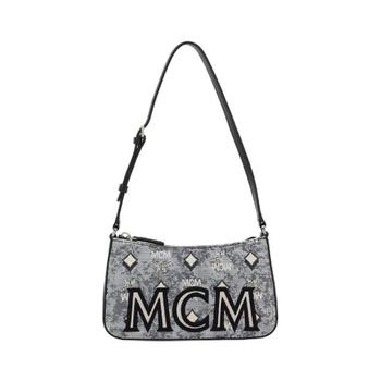 MCM 아렌 빈티지 모노그램 자카드 숄더백 MWSBATQ01 EG TP942712658
