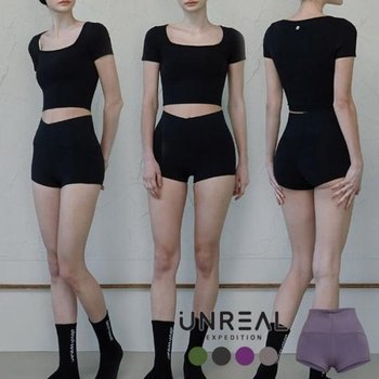 [오노마] ONM 언리얼 여성 하이웨스트 스포츠 3부 레깅스 (15794836)