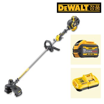 디월트 DCM571X1 60Vmax 3.0Ah x1팩 플렉스볼트 BL 충전 예초기 줄날 & 삼도날